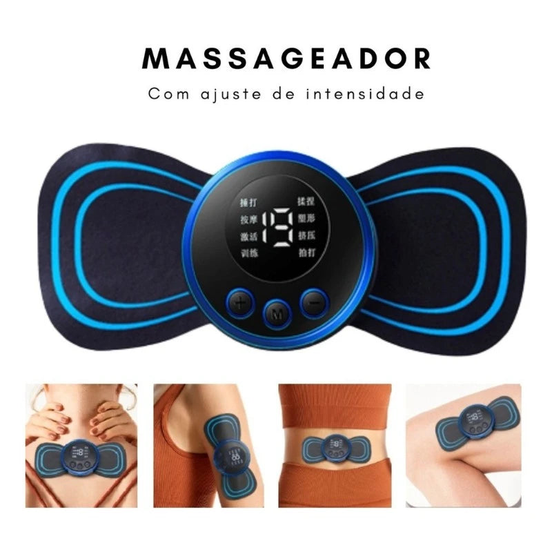 Massageador portátil EMS